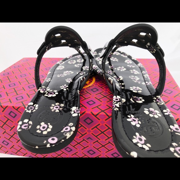 NWT Tory Burch Miller Sandals Parent floral 7.5 - Picture 8 of 8